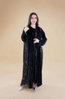 عباية نسائي مع طرحة - S802