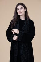 عباية نسائي مع طرحة S816