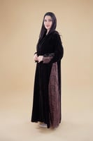 عباية نسائي مع طرحة- S807