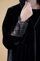 عباية نسائي مع طرحة- S807