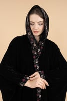 عباية نسائي مع طرحة F-498