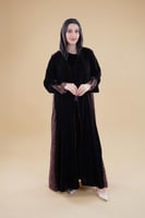 عباية نسائي مع طرحة- S807