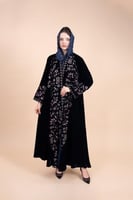 عباية نسائي مع طرحة F-497