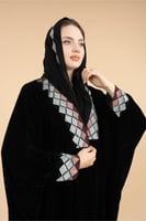 عباية نسائي مع طرحة F-499