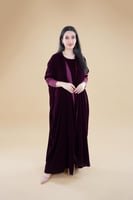 عباية نسائي مع طرحة- S800