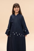 عباية بناتي مع طرحة F-405