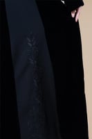 عباية نسائي مع طرحة مخمل S818