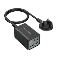 راف باور - منصة شحن بـ3 منافذ تايب سي و منفذين يو...