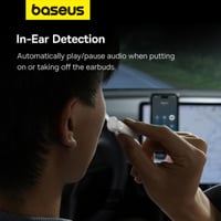 سماعة أذن Baseus C-Mic CM10 اللاسلكية للشحن بالطاق...