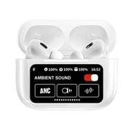 سماعة مزودة بشاشة لمس LCD ذكية للحد من الضوضاء الن...