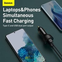 اشحن جهازين في وقت واحد مع شاحن سيارة Baseus القوي