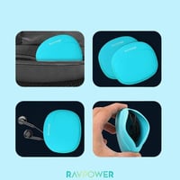 راف باور - سماعة اذن سلكية بمنفذ Type-C - اسود