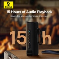 مكبر صوت لاسلكي مع إضاءة RGB، صوت قوي، جهير عميق م...