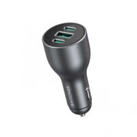 راف باور - شاحن سيارة بقوة 100 واط بمنفذين تايب سي...