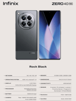 انفنكس زيرو 40، 5 جي، 512 جيجا، 12 جيجا رام