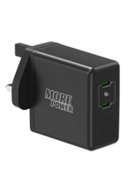 مور باور شاحن بيت 45 واط 2 منفذ PD