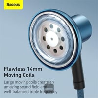 سماعات أذن Baseus Encok H19 سلكية بمنفذ 3.5 ملم -...