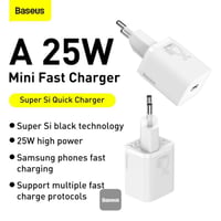 شاحن حائط Baseus Super Si سريع 20 واط بمنفذ USB-C...