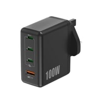 شاحن بيت مور بور 100 واط 3 منفذ PD ومنفذ USB