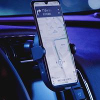 شاحن سيارة لاسلكي للهواتف الذكية أسود من شاومي