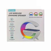 منصة شحن لاسلكي متعددة المهام بااضواء RGB واسبيكر...