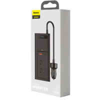 محول طاقة للسيارة من باسيوس، 150 واط (110 فولت)،