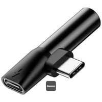Baseus L41: محول صوت وشحن ثنائي USB-C إلى 3.5 ملم