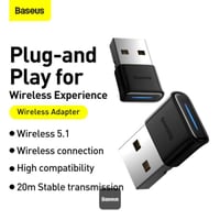 محول بلوتوث Baseus BA04 صغير الحجم لأجهزة الكمبيوت...