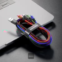 Baseus Fast 4in1 Cable IP+Type-C(2)+Micro 3.5A 1.2...