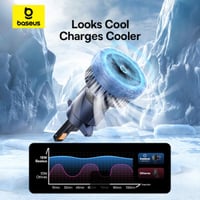 شاحن سيارة لاسلكي Baseus MagPro Qi2 بقوة 15 واط مع...