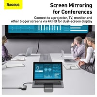محور Baseus USB-C مع منفذ HDMI 4K