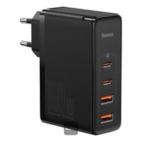 شاحن Baseus GaN2 فائق السرعة 100 واط مع منفذ USB-C...