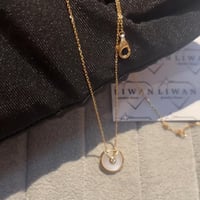 سلسال دو كارتييه قولد -ابيض