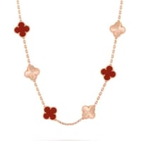 سلسال فينتاج الامبرا حجر احمر - روز قولد