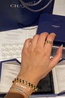 خاتم بي ماي لوف نص دايموند -روز قولد