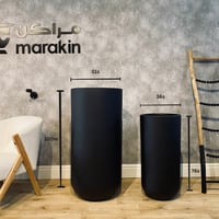 طقم مراكن أسطوانية 2 قطع