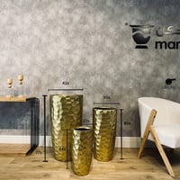 طقم مراكن ذهبي 3 قطع