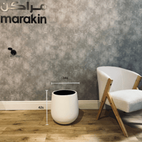 مراكن أسطواني مقاس 42 سم * قطر 34 سم