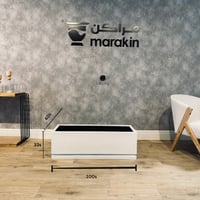 حوض زراعي 100*33*40 مع صحن