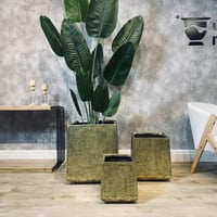 طقم مراكن مربع معتق 4 قطع