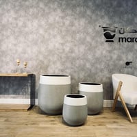 طقم مراكن اسمنتية 3 قطع