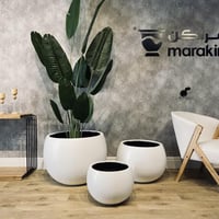 طقم مراكن دائري اسمنتي 3 قطع