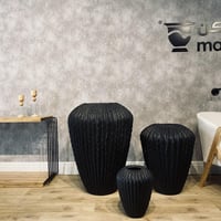 طقم مراكن الصبار 3 قطع