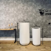 طقم مراكن أسطوانية 2 قطع