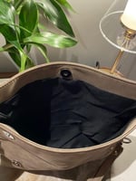 حقيبة يد جلد