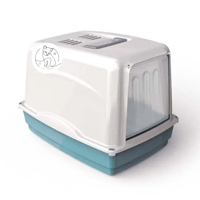 ليتر بوكس مغلق للحيوانات الاليفة متعدد الالوان