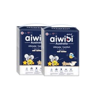 حفاضات الأطفال من أيويبي راحة مثالية مقاس 4 - 48 ق...