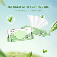 مناديل مبللة للأطفال - الخيزران وشجرة الشاي الطبيع...