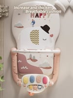 مفرش لعب بيبي دريم مع ألعاب معلقة وبيانو باللون ال...