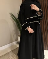 عبايـة كلوش مع مخمل